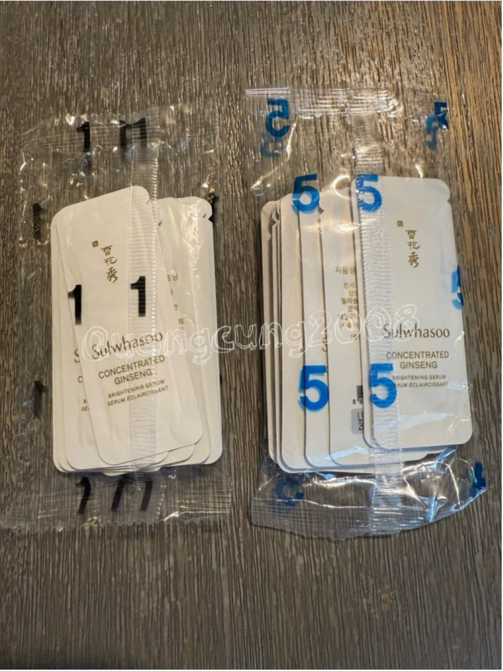 Sulwhasoo Concentrated Ginseng Brightening Serum 1ml x 30 pcs